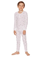 Little Boy's & Bateau 4-Piece Pajamas Set