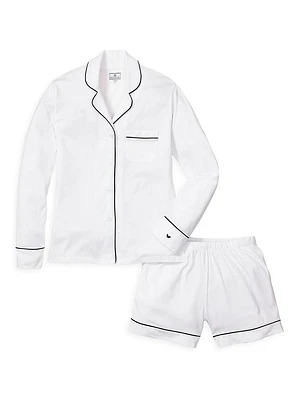 2-Piece Luxe Pima Cotton Pajama Shorts Set