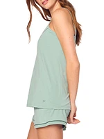 2-Piece Luxe Pima Cotton Cami Shorts Set