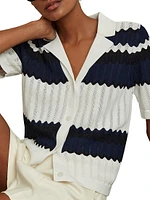 Alba Stripe Top