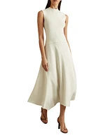 Lani Sleeveless Midi-Dress