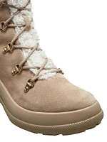 Resile Trek Ankle Boots with Shearling Trim