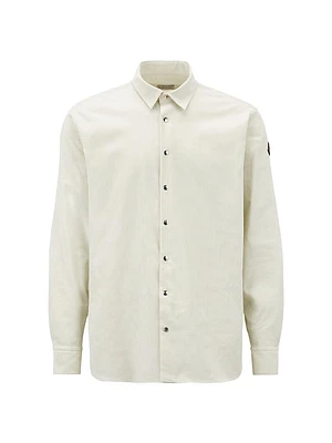 Corduroy Button-Up Shirt