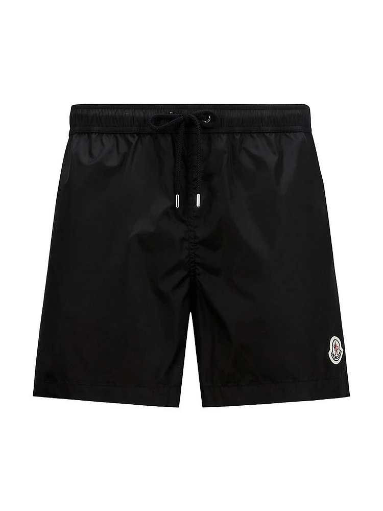 Drawstring Swim Trunks