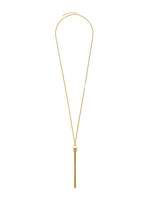 Cassandre Tassel Necklace in Metal