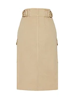 Saharienne Skirt in Cotton