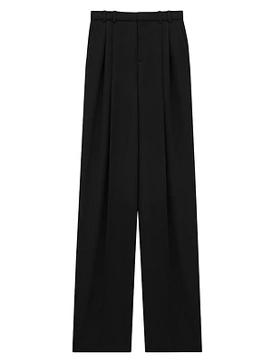 Wide-Leg Pants Grain De Poudre