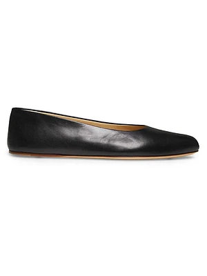 Andre Leather Ballerina Flats