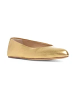 Andre Leather Ballerina Flats