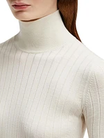 Wool Cashmere Turtleneck Sweater