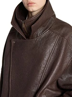 Bomber Jacket in Lambskin