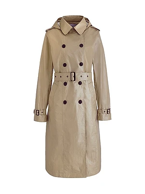 Double-Breasted Trench Coat