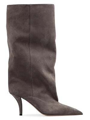 Ines 75MM Suede Mid-Calf Boots