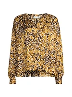 Dolma Leopard Blouse