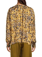 Dolma Leopard Blouse