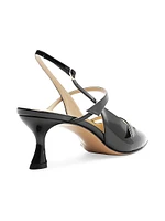 Tita 60MM Leather Slingback Pumps