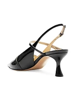 Tita 60MM Leather Slingback Pumps