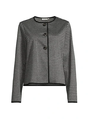 September Juanta Houndstooth Jacket