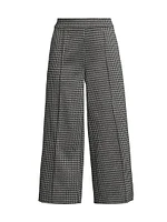 September Piana Houndstooth Culotte Pants