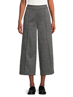 September Piana Houndstooth Culotte Pants