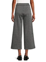 September Piana Houndstooth Culotte Pants