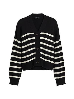 Geneva Stripe Cardigan