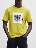 Cotton-Jersey T-Shirt with Logo Artwork