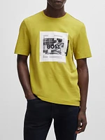 Cotton-Jersey T-Shirt with Logo Artwork