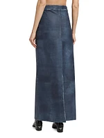 Mariette Leather Maxi Skirt