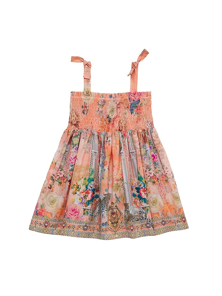 Baby Girl's Garden Floral Print Dress