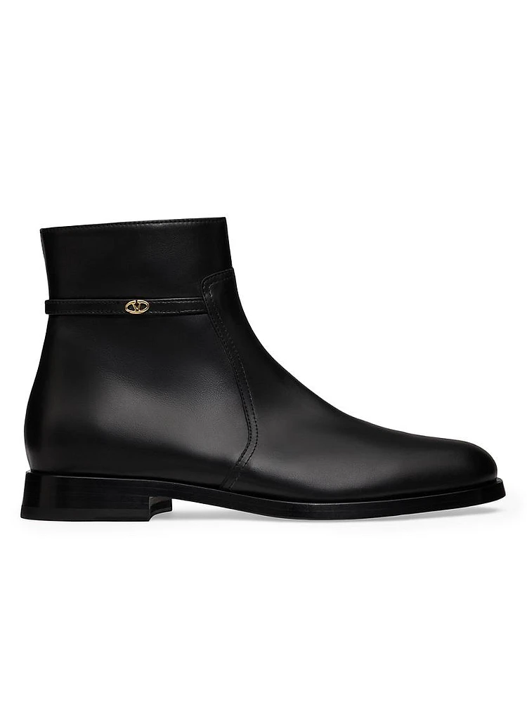 Mini VLogo Signature Calfskin Boots