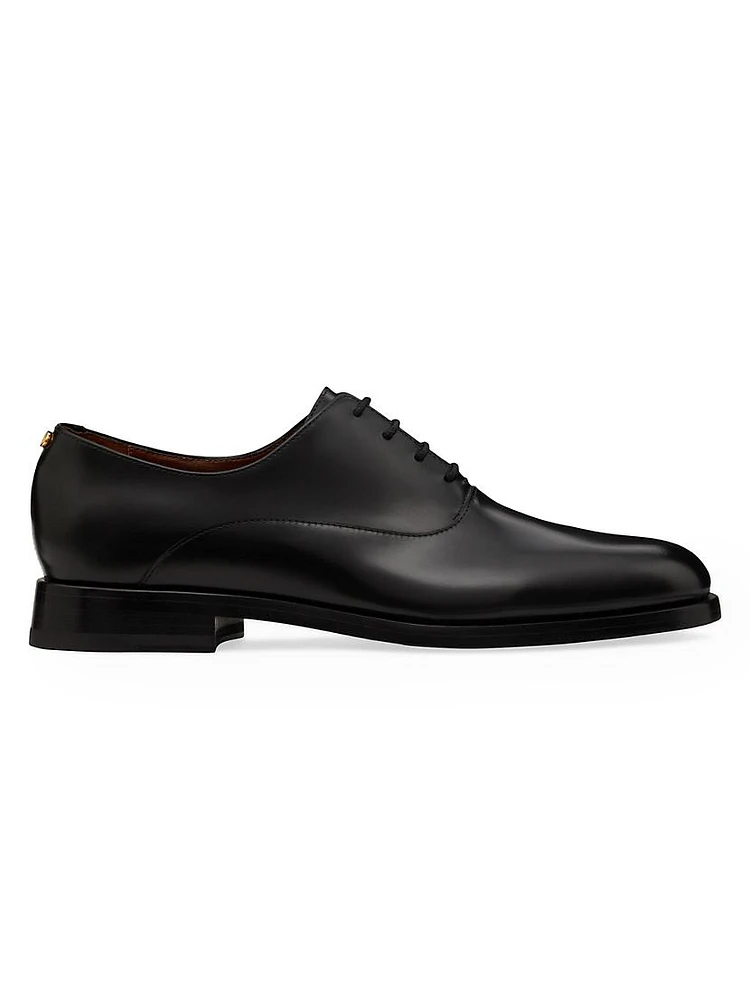 Mini VLogo Signature Derby Calfskin Shoes