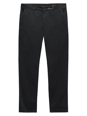 Stretch-Cotton Straight-Leg Chino Pants