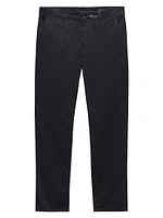 Stretch-Cotton Straight-Leg Chino Pants