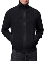 Washed Dexter Andrew Full-Zip Sweater