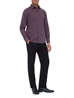 Julian Geometric Button-Front Shirt