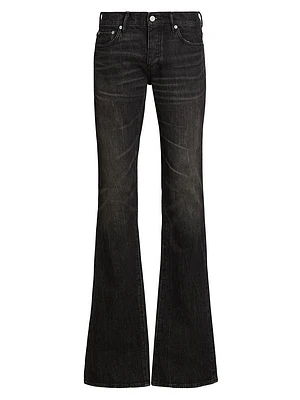 P072 Super Stack Flare Jeans