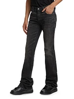 P072 Super Stack Flare Jeans