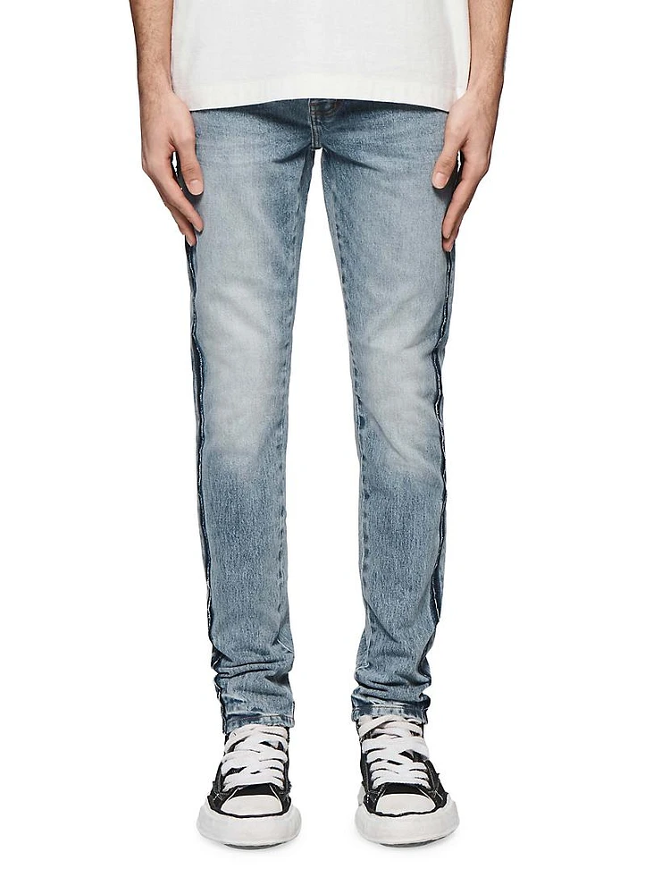 P001 Shadow Seam Skinny Jeans