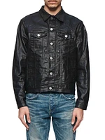 Creased Film Trucker Jacket