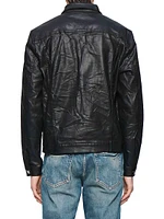 Creased Film Trucker Jacket