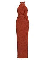 Eve Fina Halterneck Gown