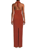 Eve Fina Halterneck Gown