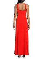 Eve Marion One-Shoulder Gown