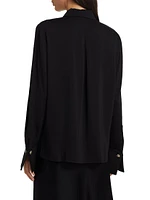 Lumi Button-Front Blouse