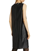 Graylen Faux Leather Shift Dress