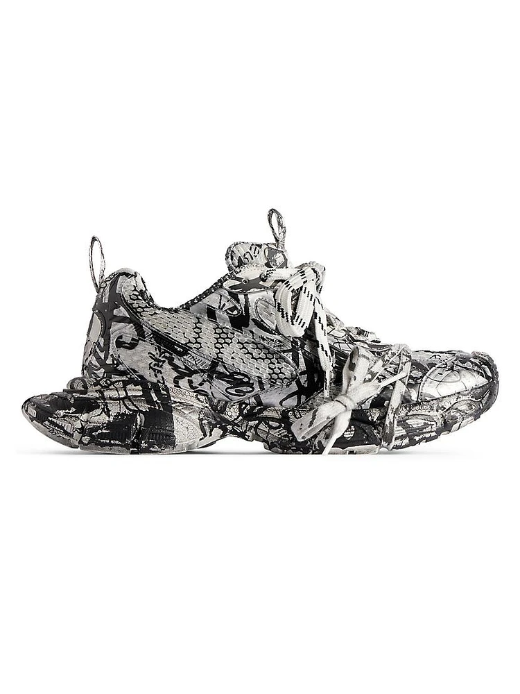 3XL Extreme Graffiti Sneakers