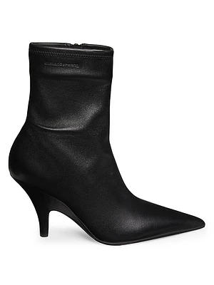 Diablo Leather Ankle Boots
