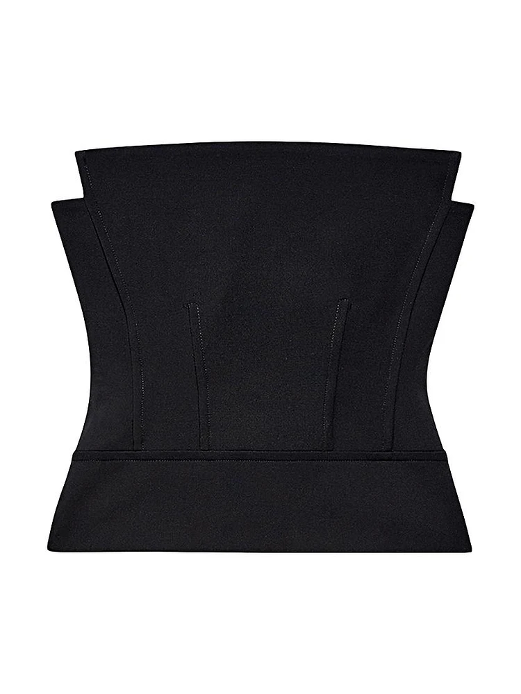 Architectural Wool Bustier