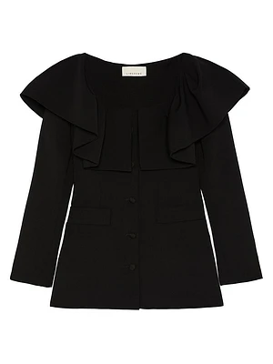 Pierrot Wool-Blend Jacket
